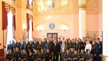 Первый заместитель Министра Александр Чуприян встретился с активистами Молодёжного центра Санкт-Петербургского университета
