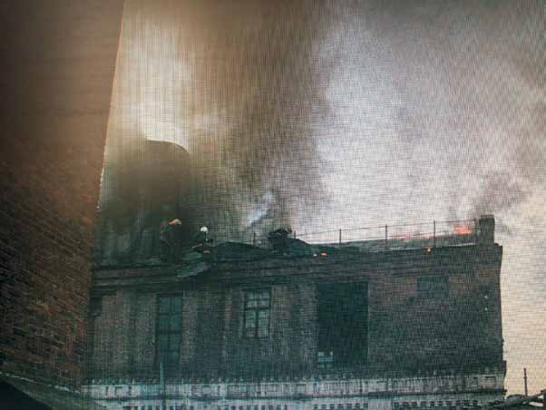 Пожар по адресу: г. Краснодар, ул. Ставропольская, д. 9