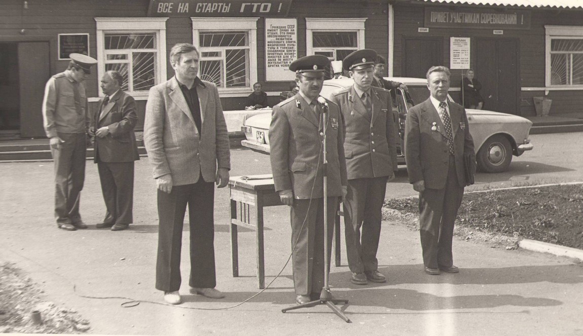 Керханаджев на областных соревнованиях 24 мая 1981 г