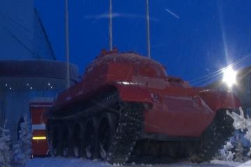 Пожарный танк Т-62А