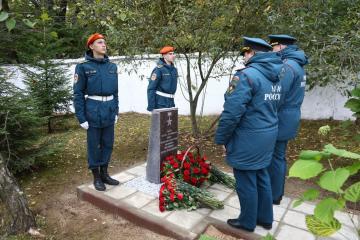 Закладной камень Герою Советского Союза полковнику Сергею Постевому