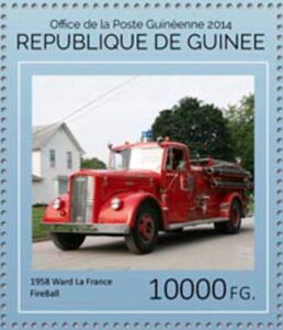 Пожарный автомобиль (Гвинея. 01.10.2014г.)