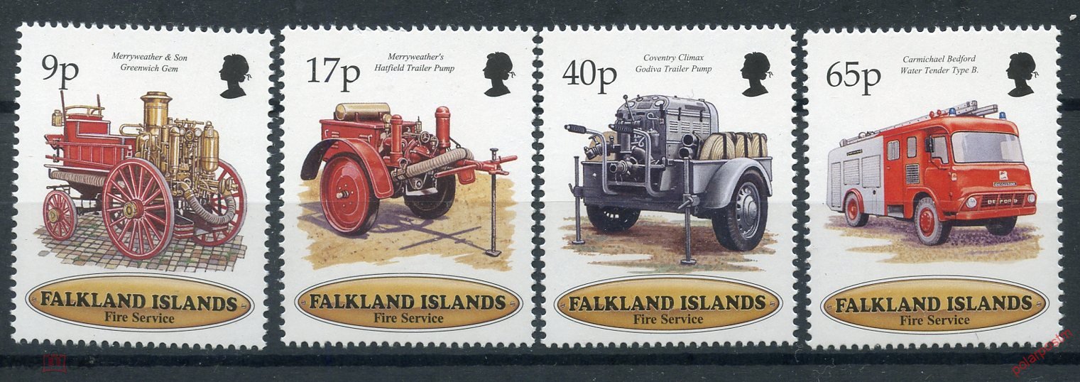 100 лет пожарной службе Фолклендских островов (1998) 