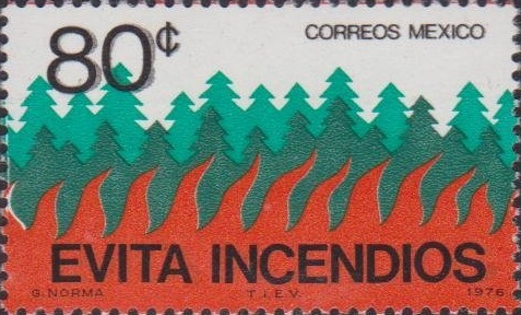Предотвратить лесные пожары (Мексика. 08.07.1976г.)