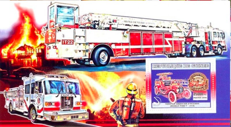 Пожарный автомобиль США 