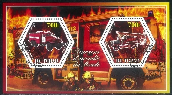 Пожарные машины, Республика Чад (2014)