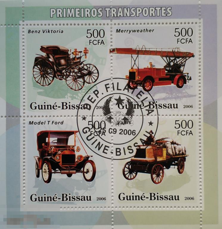 Пожарые автомобили. Гвинея-Биссау (2006)