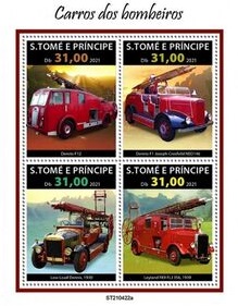 Пожарная техника (Сан Томе и Принсипи. 30.08.2021г.)