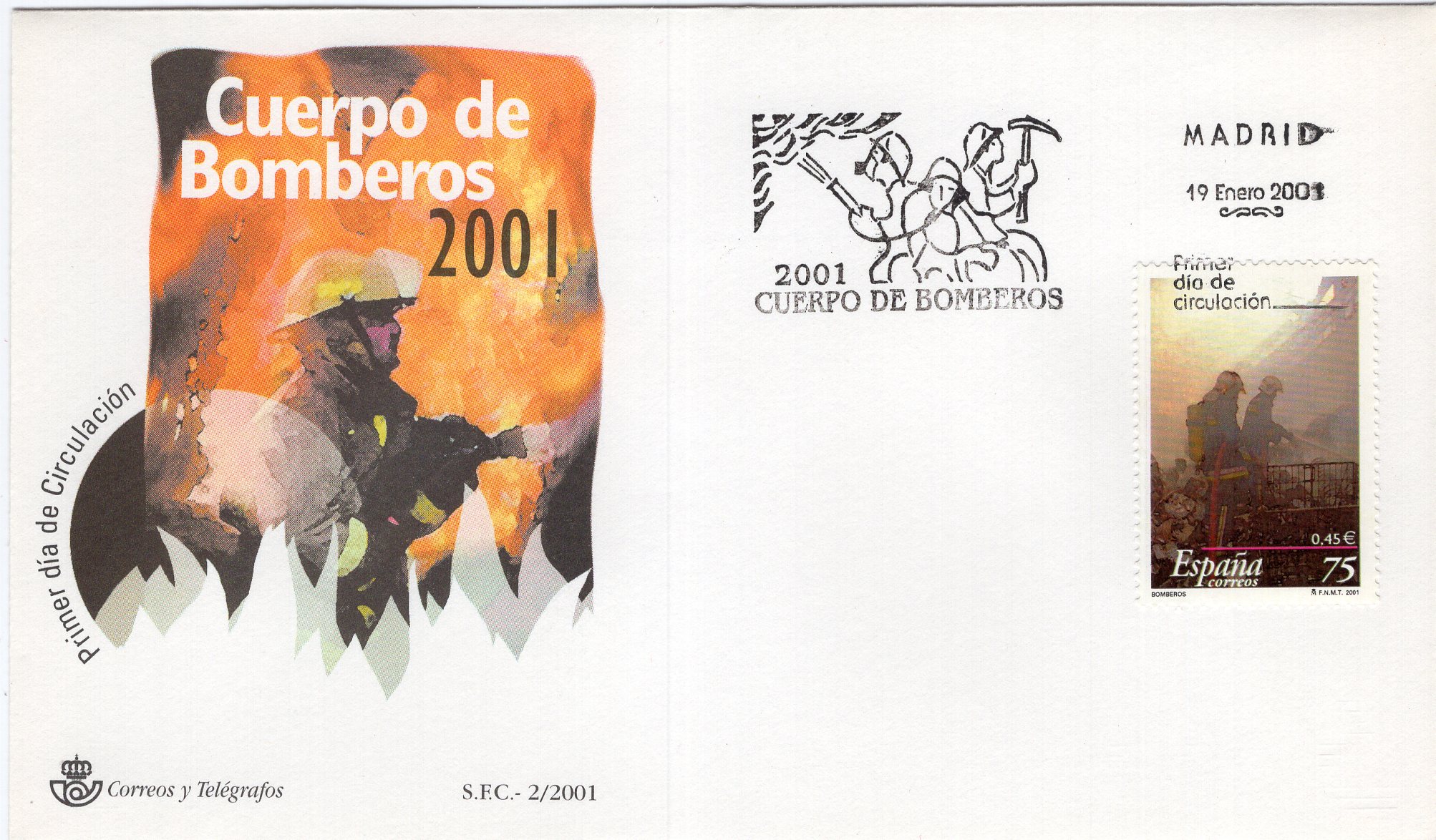 Пожарная бригада (Испания. КПД. 19.01.2001г.)