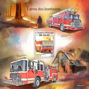 Пожарная техника (Сан Томе и Принсипи. 04.02.2020г.)