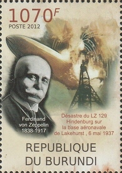 Пожар на дирижабле 