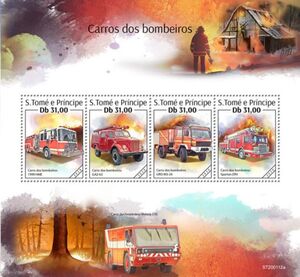 Пожарная техника (Сан Томе и Принсипи. 04.02.2020г.)