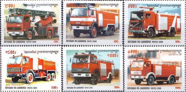 Пожарная техника (Камбоджа.  30.07.2000г.)