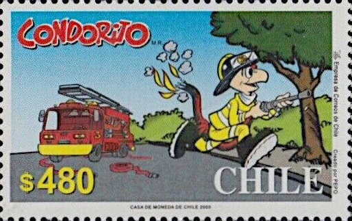 Кондорито - пожарный (Чили. 20.03.2000г.)