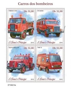 Пожарная техника (Сан Томе и Принсипи. 13.03.2019г.)