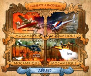 Пожарная авиация (Мозамбик. 20.02.2013г.)