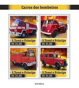 Пожарная техника (Сан Томе и Принсипи. 30.11.2021г.)