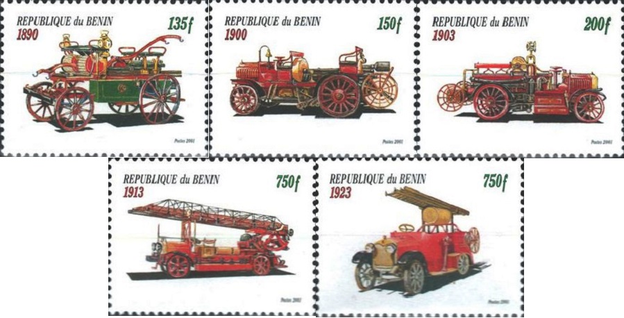 Пожарная техника (Бенин. 2001г.)