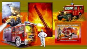 Пожарный автомобиль Франции (Гвинея. 15.12.2006г.)