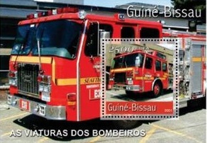 Пожарная техника (Гвинея-Бисау. 01.07.2001г.)