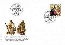 150 лет Швейцарской ассоциации пожарных (Швейцария. КПД. 2020г.)