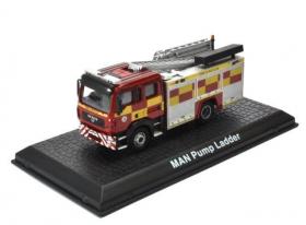 MAN TGL Pump Ladder Fire Truck пожарная лестница 2010