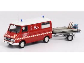 CITROEN C35 phase 1 пожарно-спасательный с лодкой 1974