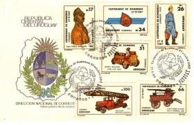 Пожарная охрана Уругвая (Уругвай. КПД. 1988г.)