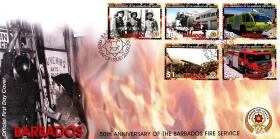50 лет пожарной службе Барбадоса (Барбадос. КПД. 2005г.)