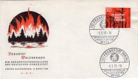 Верховой лесной пожар (КПД. Германия. 05.03.1958г.)