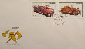 Пожарные автомобили (Никарагуа. КПД. 1983г.)