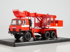 Экскаватор-планировщик UDS-114A (на шасси Tatra-815) пожарный