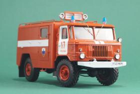 АСО-12(66), модель 90А Автомобиль связи и освещения на шасси Горький-66-01 (1978-1986)