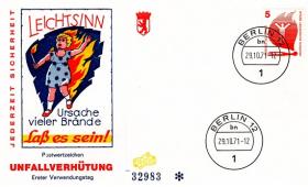 Пожарная безопасность (Западный Берлин. КПД. 1971г.)