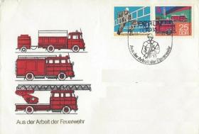 Пожарная техника (ГДР. КПД. 1977г.)