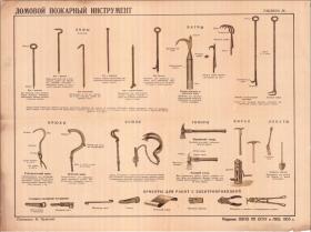 Ломовой пожарный инструмент