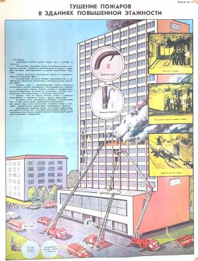 Тушение пожаров в зданиях повышенной этажности