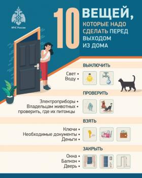 10 вещей, которые надо сделать перед выходом из дома