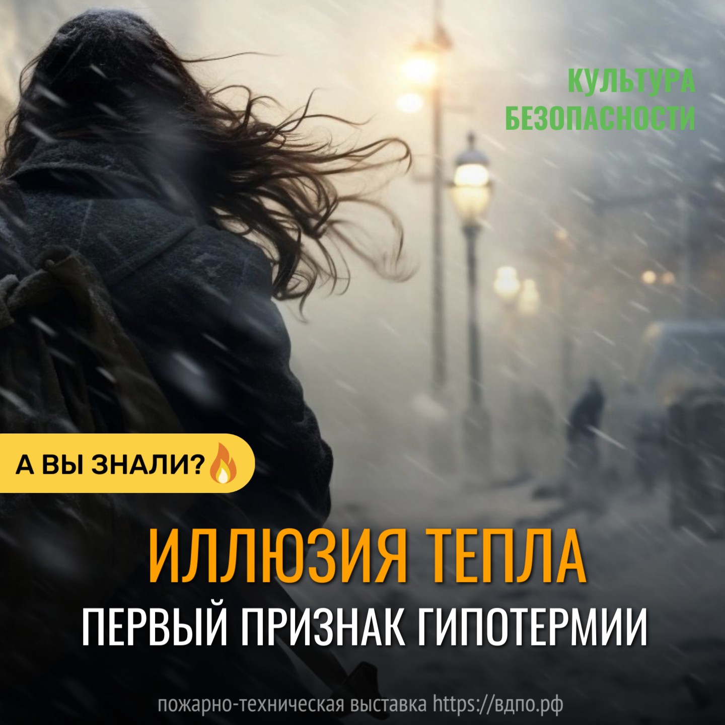 Гипотермия (переохлаждение): изучаем рэдфлаги    Гипотермия (переохлаждение) начинается не с дрожи.  
 Первая стадия &ndash; это  иллюзия тепла......