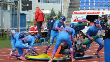 Боевое развертывание определило итоги молодежного Первенства мира по пожарно-спасательному спорту в Саранске