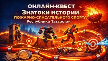 13 апреля стартует онлайн-квест «Знатоки истории пожарно-спасательного спорта Республики Татарстан»
