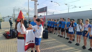 Юношеские сборные команды Российской Федерации прибыли в Республику Мордовия на Чемпионаты мира по пожарно-спасательному спорту