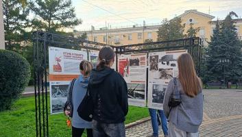 Выставка «Огонь и память. Подвиг пожарных в годы Великой Отечественной войны» открылась в Кемерово