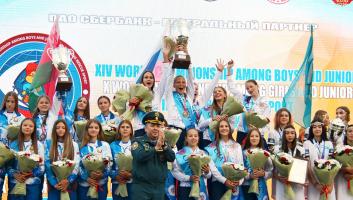 Золотой дубль в Саранске: российские молодежные сборные по пожарно-спасательному спорту стали чемпионами Первенства мира