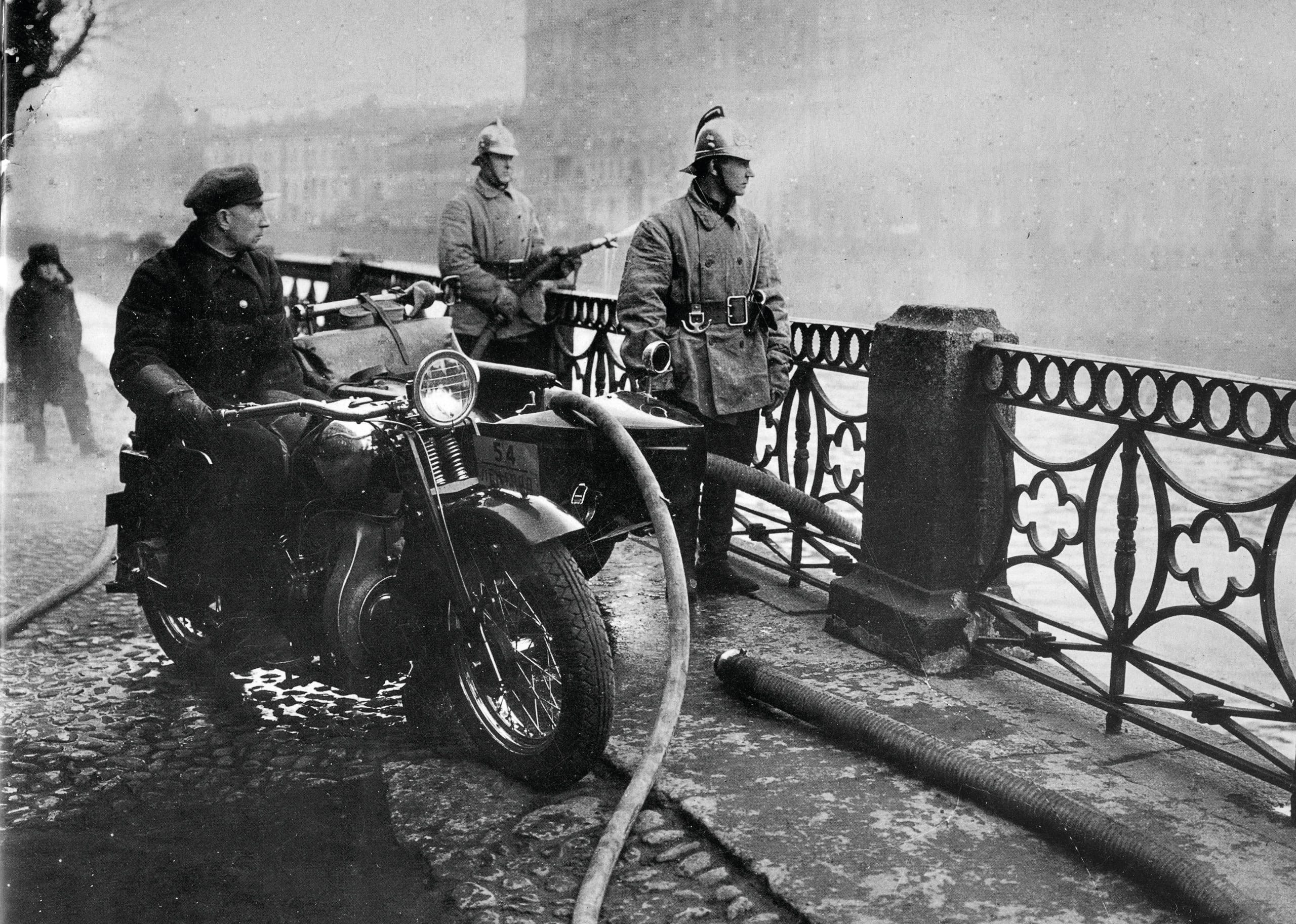 Пожарный мотоцикл Урал