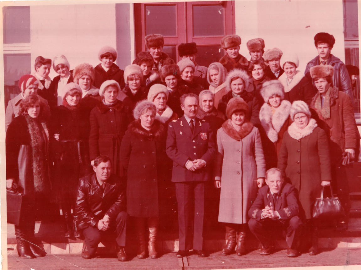 Керханаджев с председателями и инструкторами районных советов ВДПО апрель 1984