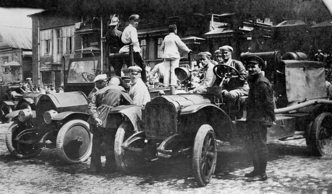 Пожарные 1920 гг.