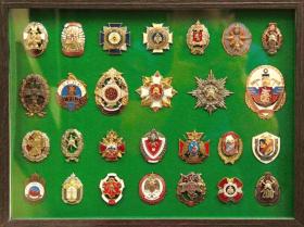 Памятные и нагрудные знаки МЧС и пожарной охраны России