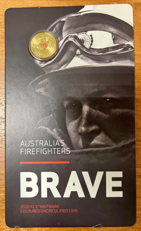 2 доллара. Австралийские пожарные.