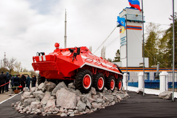 Мемориал подвигу пожарных ликвидаторов аварии на ЧАЭС